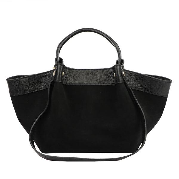 Camilla PREMIUM 10.025 juoda odinė rankinė czarny