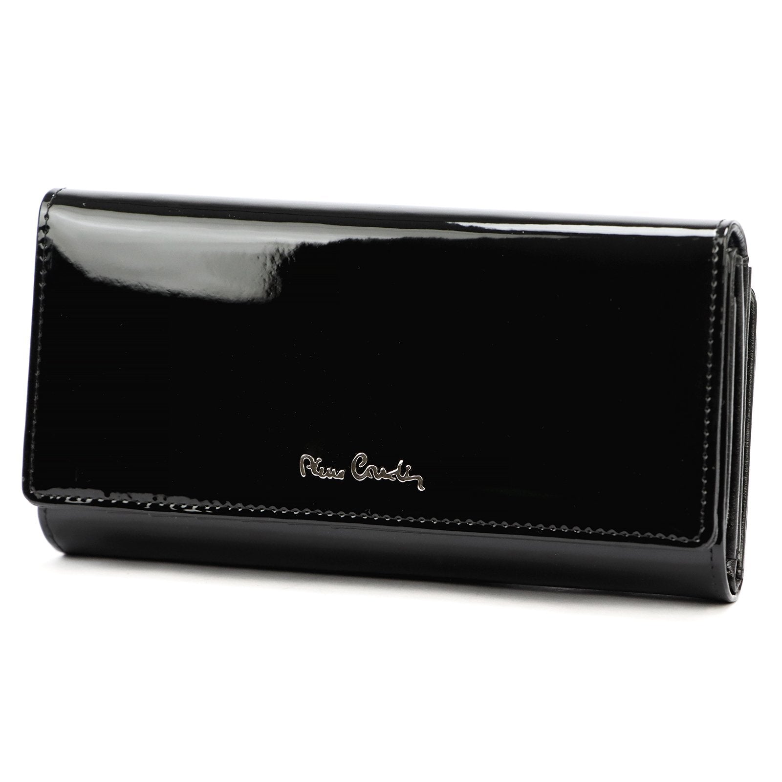 Pierre Cardin 07 SHINY 121 juoda piniginė czarny