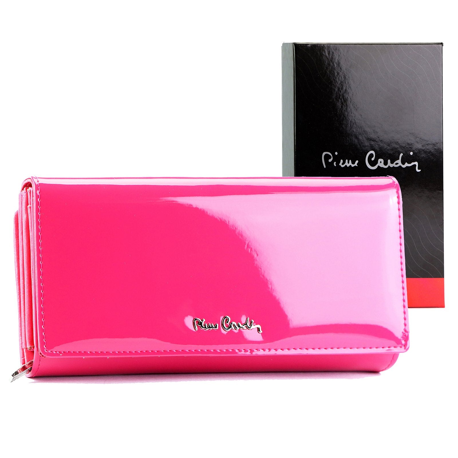 Pierre Cardin 07 SHINY 121 fuksijos spalvos piniginė fuksja