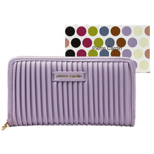 Pierre Cardin MISS10 1040 alyvinė piniginė liliowy