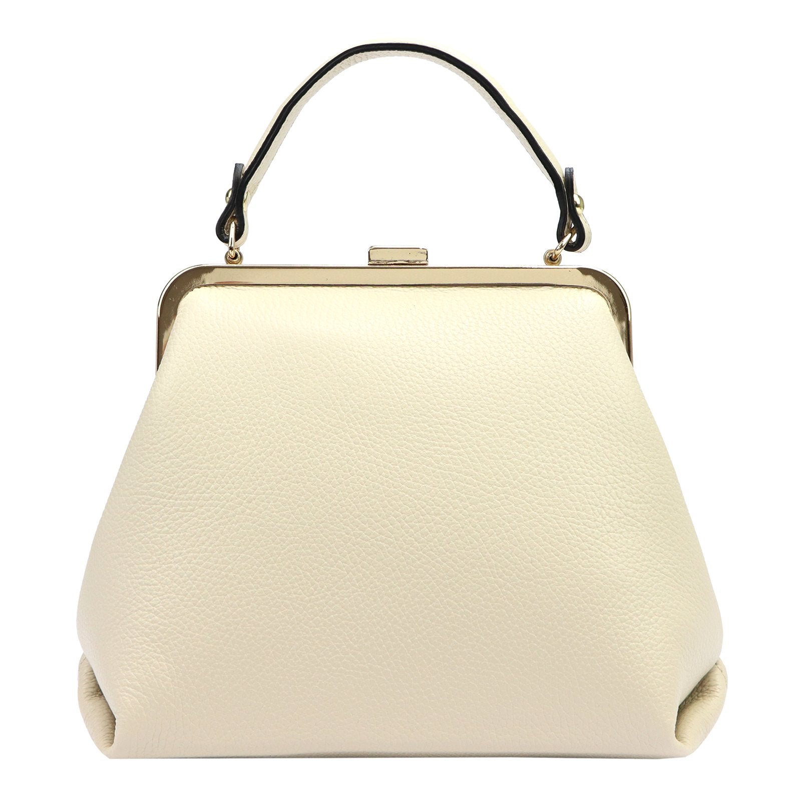 Luka 24-024 DOLLARO smėlio spalvos odinė rankinė beż
