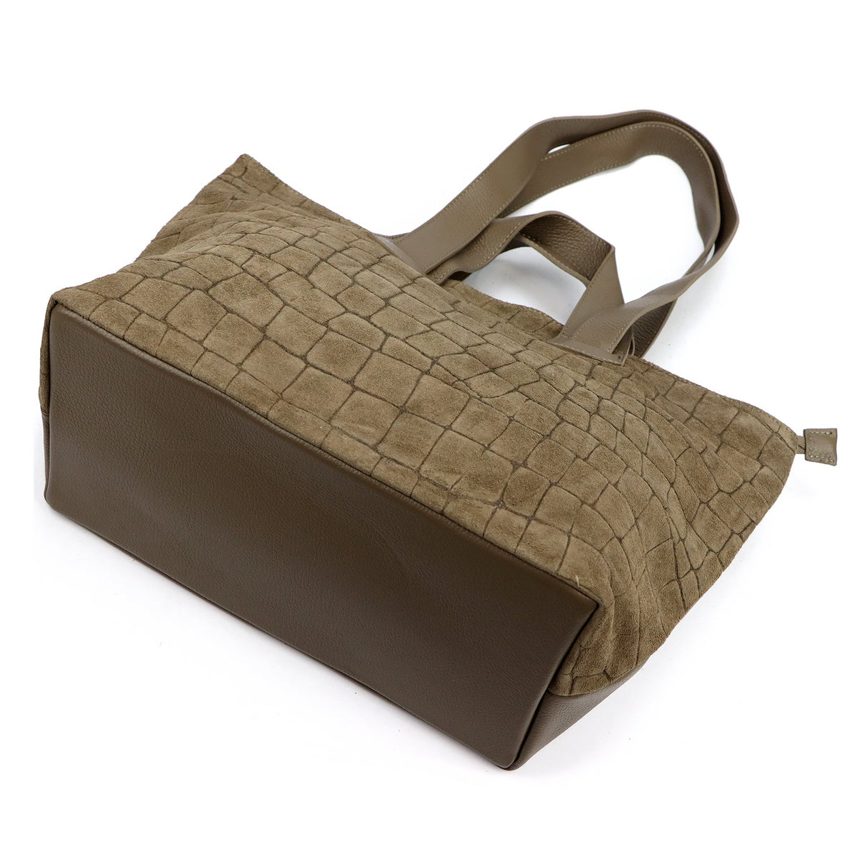 Luka 25-077 CROCO fango natūralios odos rankinė fango