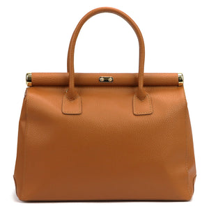 Luka 26-002 DOLLARO natūralios odos rankinė camel-2 camel-2