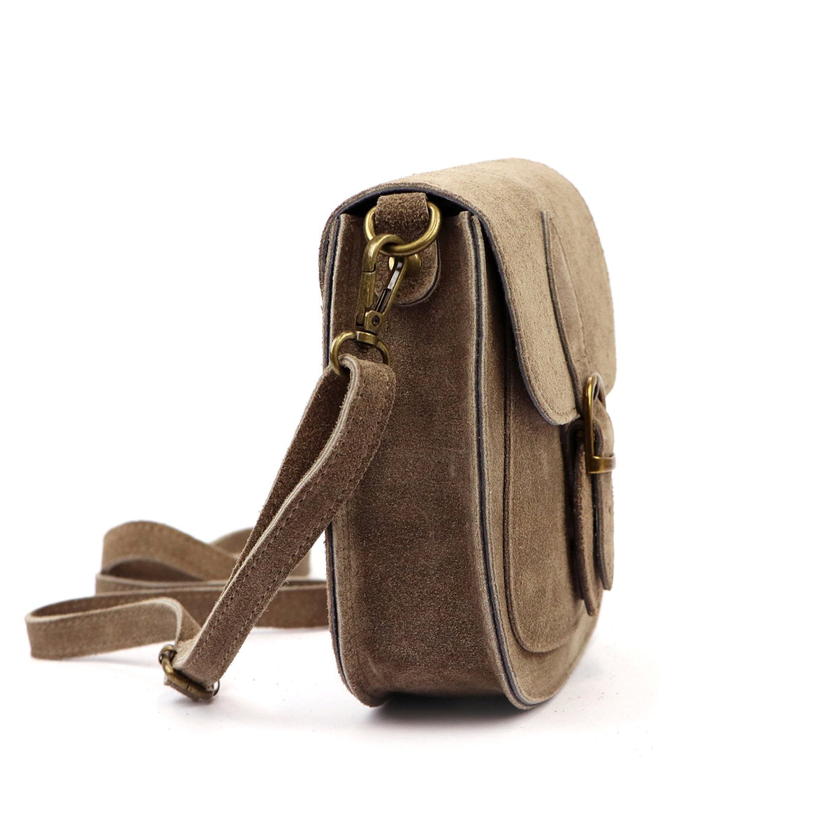 Luka 25-020 taupe natūralios odos rankinė taupe
