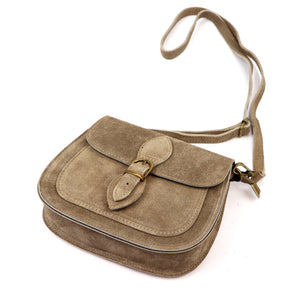 Luka 25-020 taupe natūralios odos rankinė taupe
