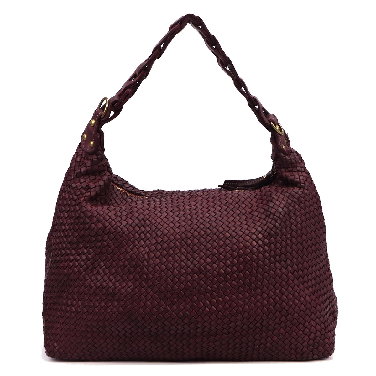VS 081 bordo natūralios odos rankinė burgund