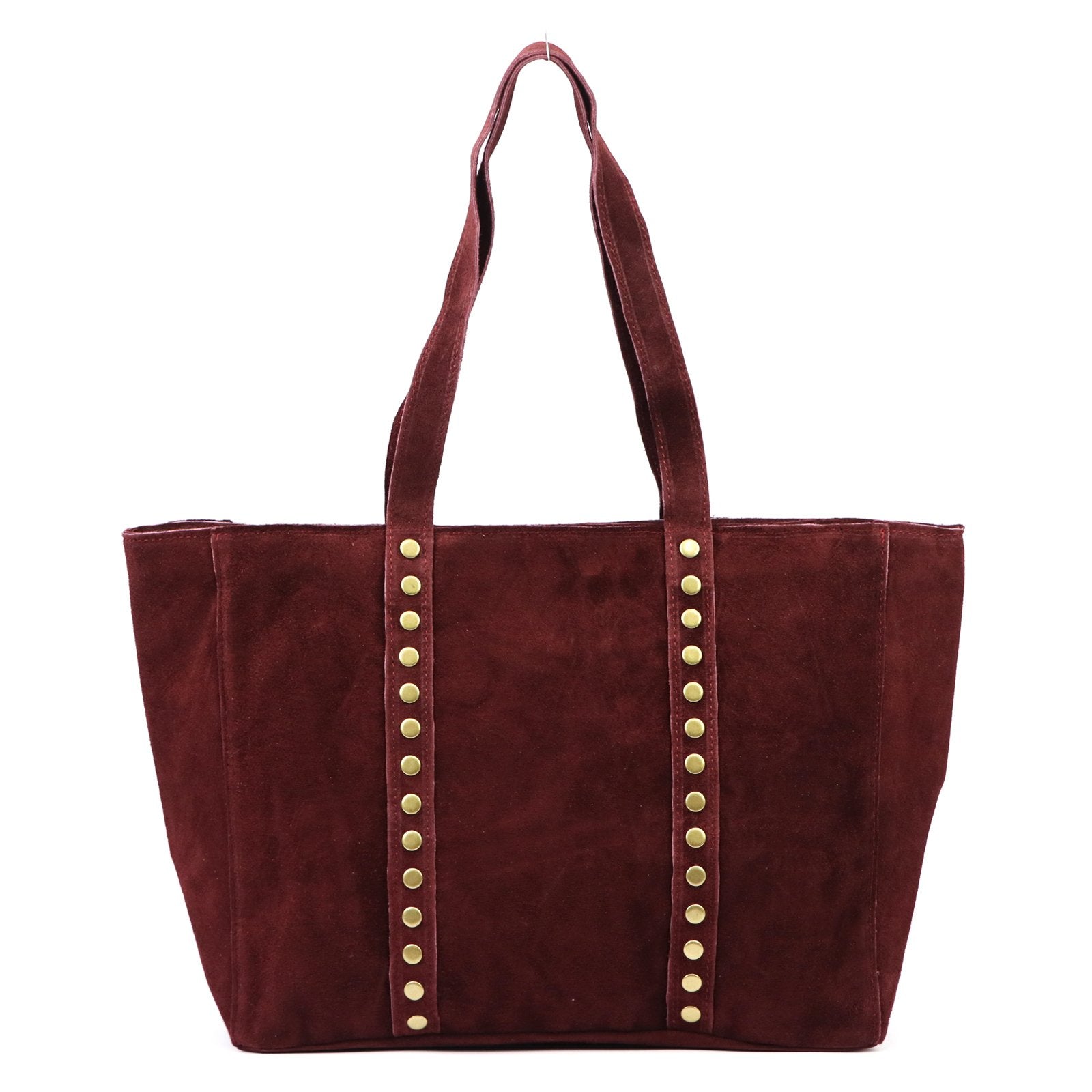 Luka 25-016 bordo spalvos natūralios odos rankinė bordo