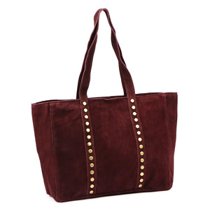 Luka 25-016 bordo spalvos natūralios odos rankinė bordo