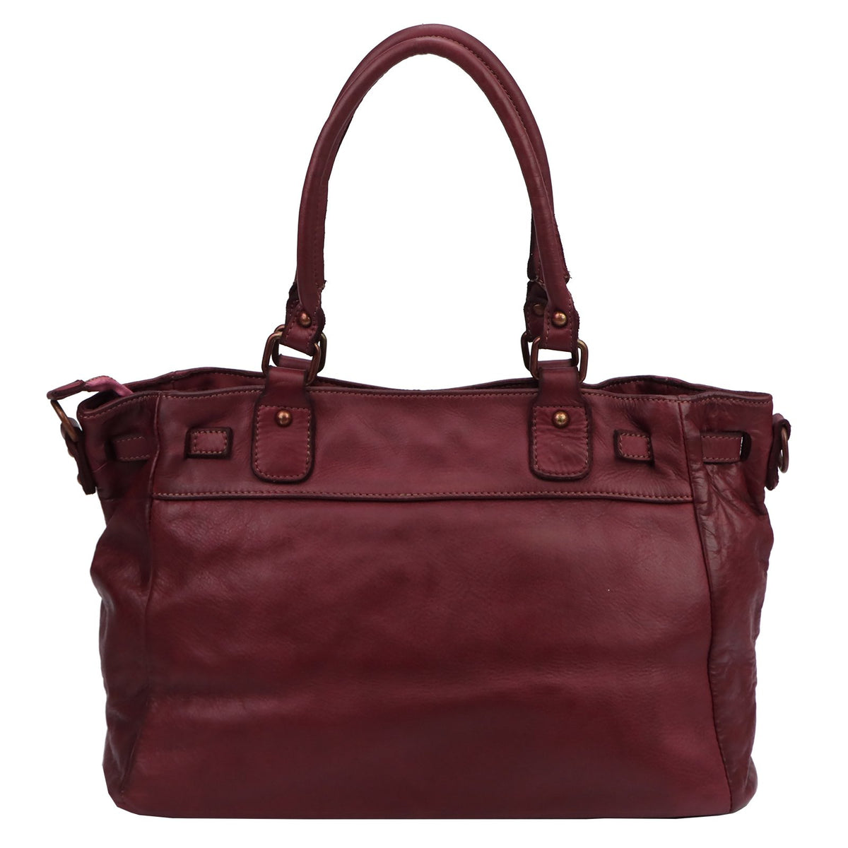VS 052 bordo natūralios odos rankinė bordo