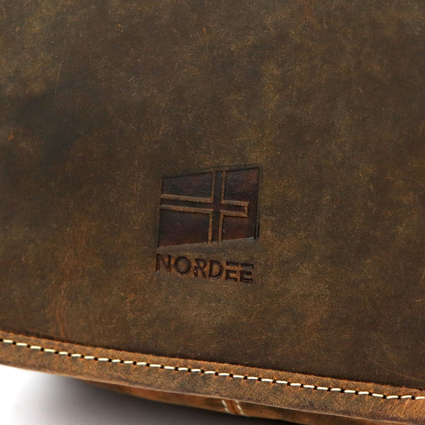 Nordee DOH-GM-10 konjako spalvos odinė saszetė cognac
