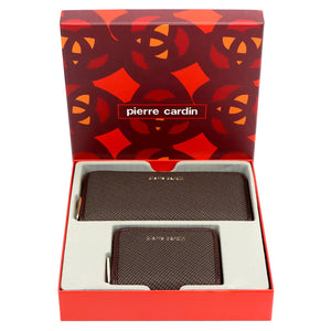 Pierre Cardin WX48 8822+5240 kavos spalvos dovanų rinkinys coffee