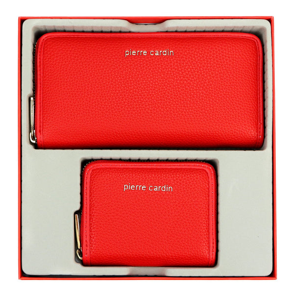 Pierre Cardin WX49 8822+5240 raudonas dovanų rinkinys czerwony