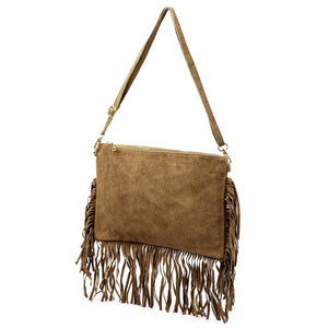 Luka 25-017 taupe natūralios odos rankinė taupe