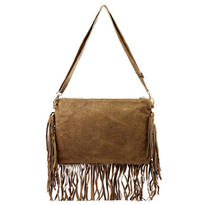 Luka 25-017 taupe natūralios odos rankinė taupe