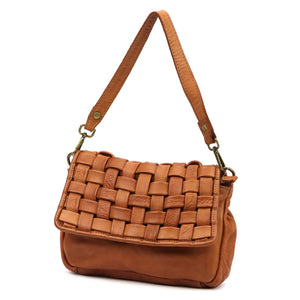 VS 104-635 natūralios odos rankinė, kupranugario ruda couio (camel-brąz)