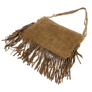 Luka 25-017 taupe natūralios odos rankinė taupe