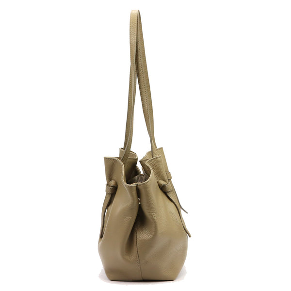 Camilla PREMIUM 10.024 DOLLARO taupe natūralios odos rankinė taupe