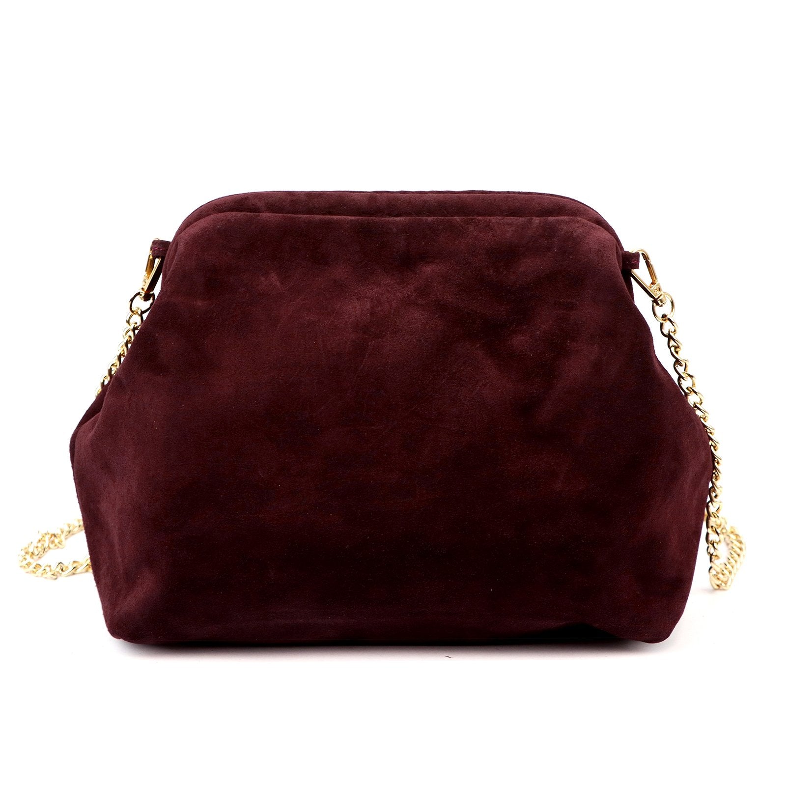 Luka 25-031 bordo spalvos odinė rankinė bordo