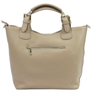 Luka 26-108 DOLLARO taupe natūralios odos rankinė taupe