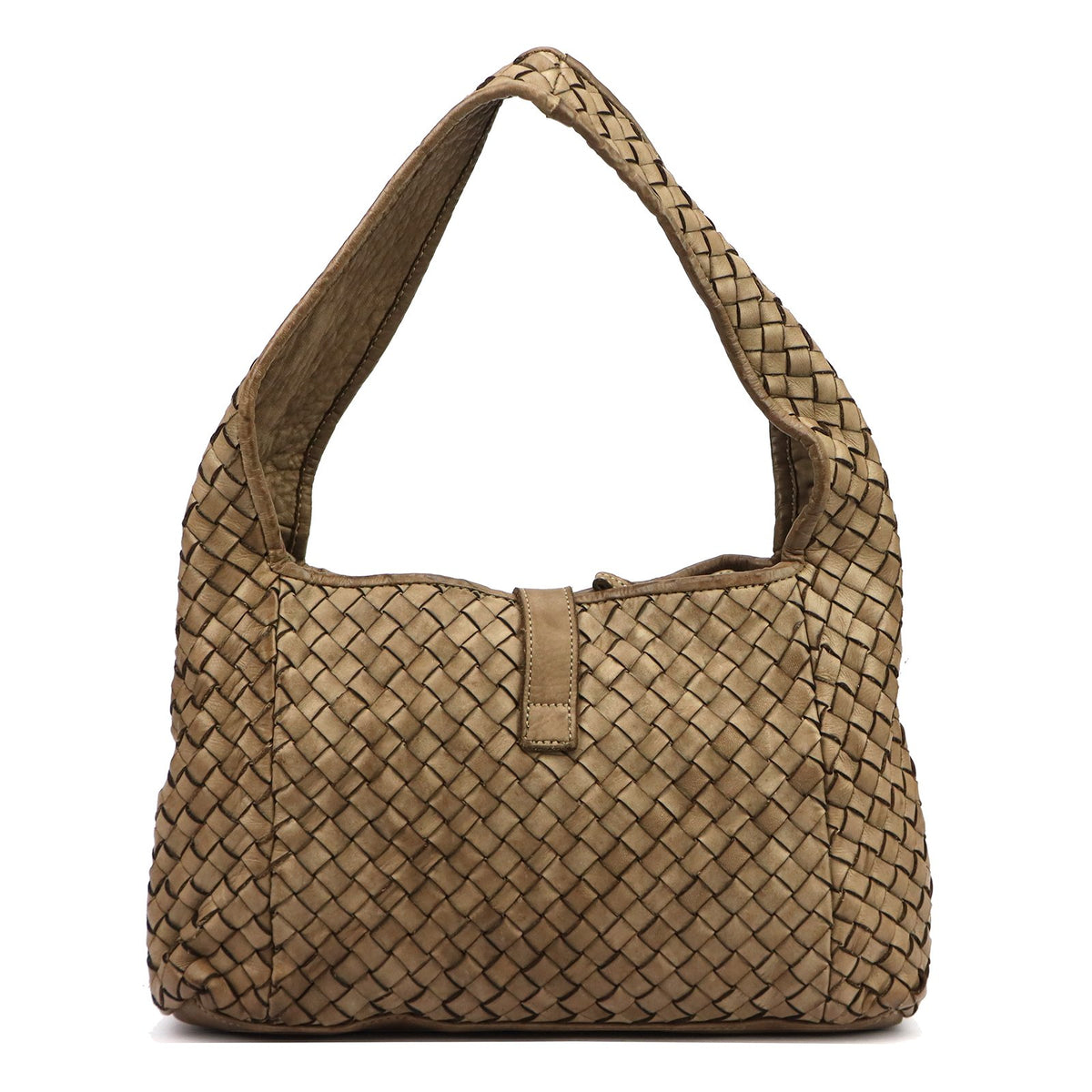 VS 066-613 taupe natūralios odos rankinė taupe