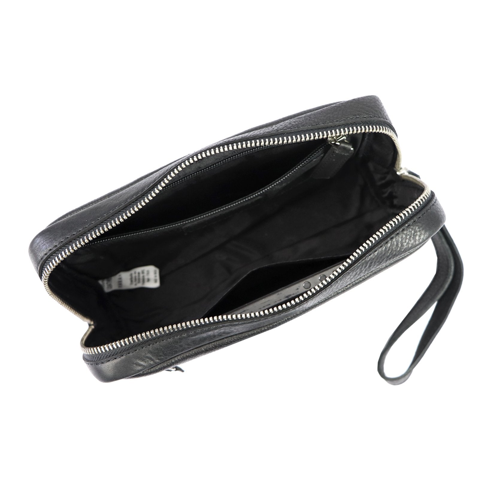 Pierre Cardin YS12 2800 juoda ir raudona odinė sasetė czarny + czerwony