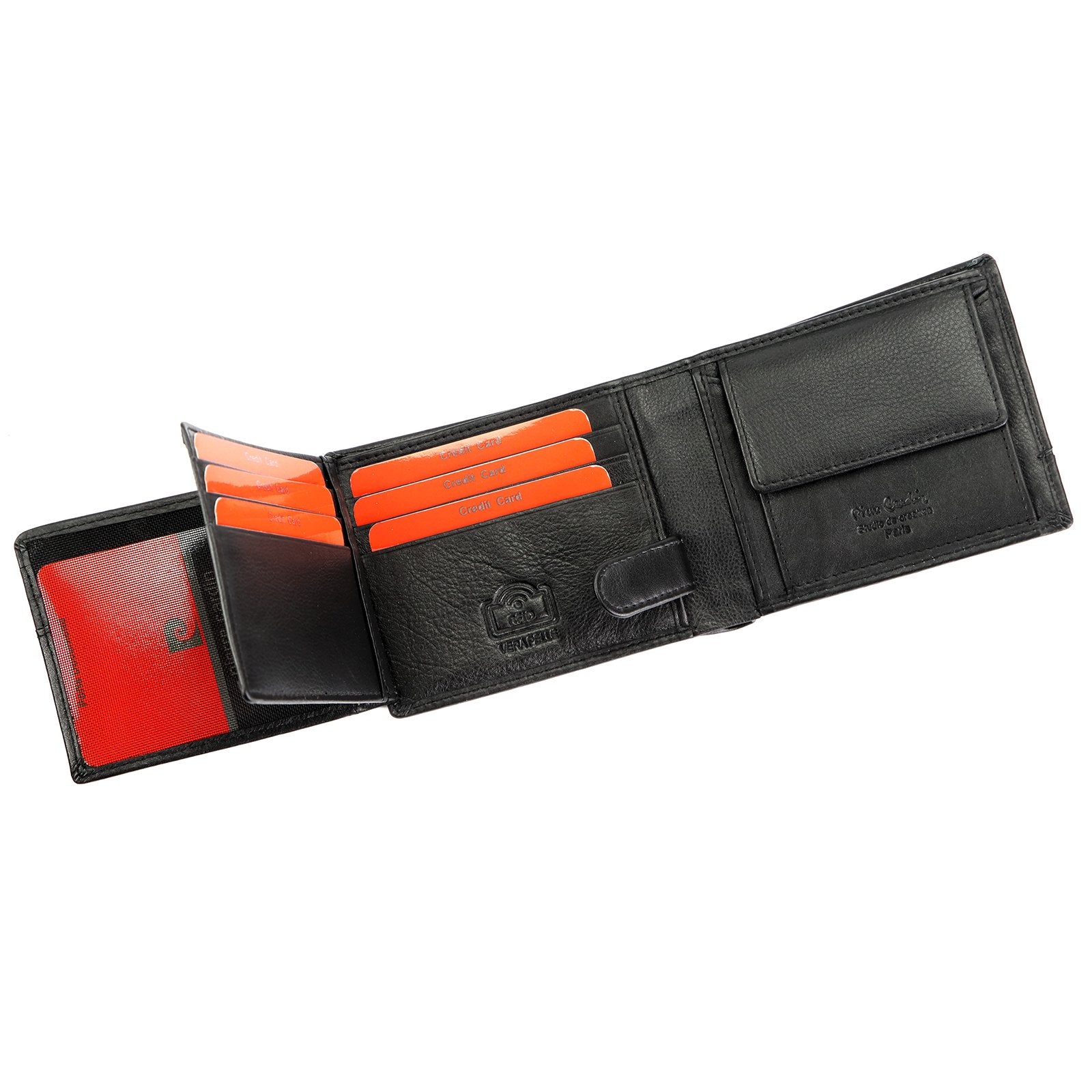 Pierre Cardin YS605 324 juoda piniginė czarny