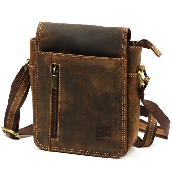 Nordee DOH-GM-09 konjako spalvos odinė rankinė cognac