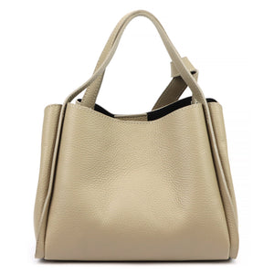 Luka 26-139 DOLLARO taupe natūralios odos rankinė taupe