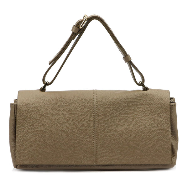 Luka 26-185 DOLLARO pilkai ruda odinė rankinė taupe