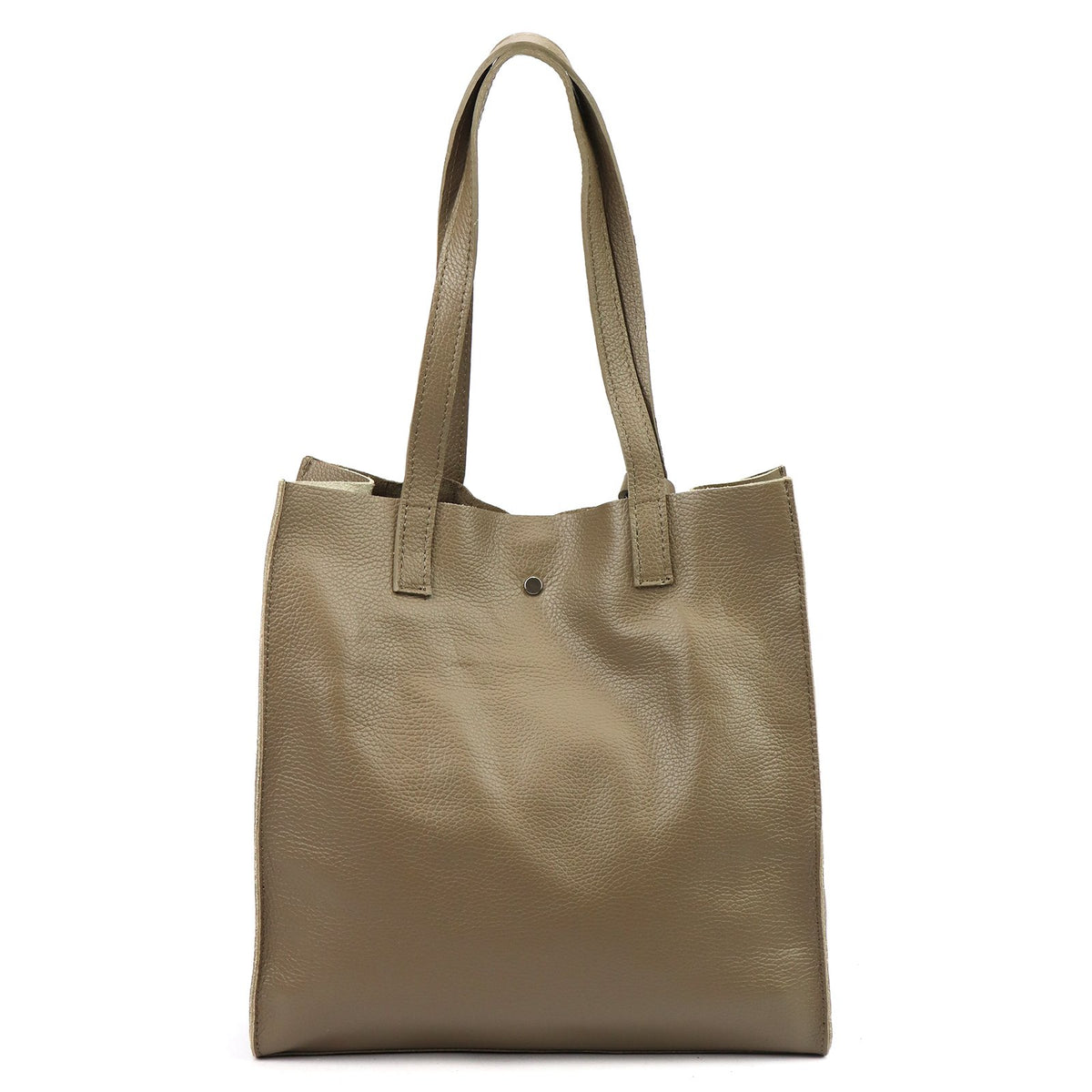 Luka 25-041 CROCO taupe natūralios odos rankinė taupe