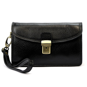Gregorio Art.10 juoda odinė rankinė czarny