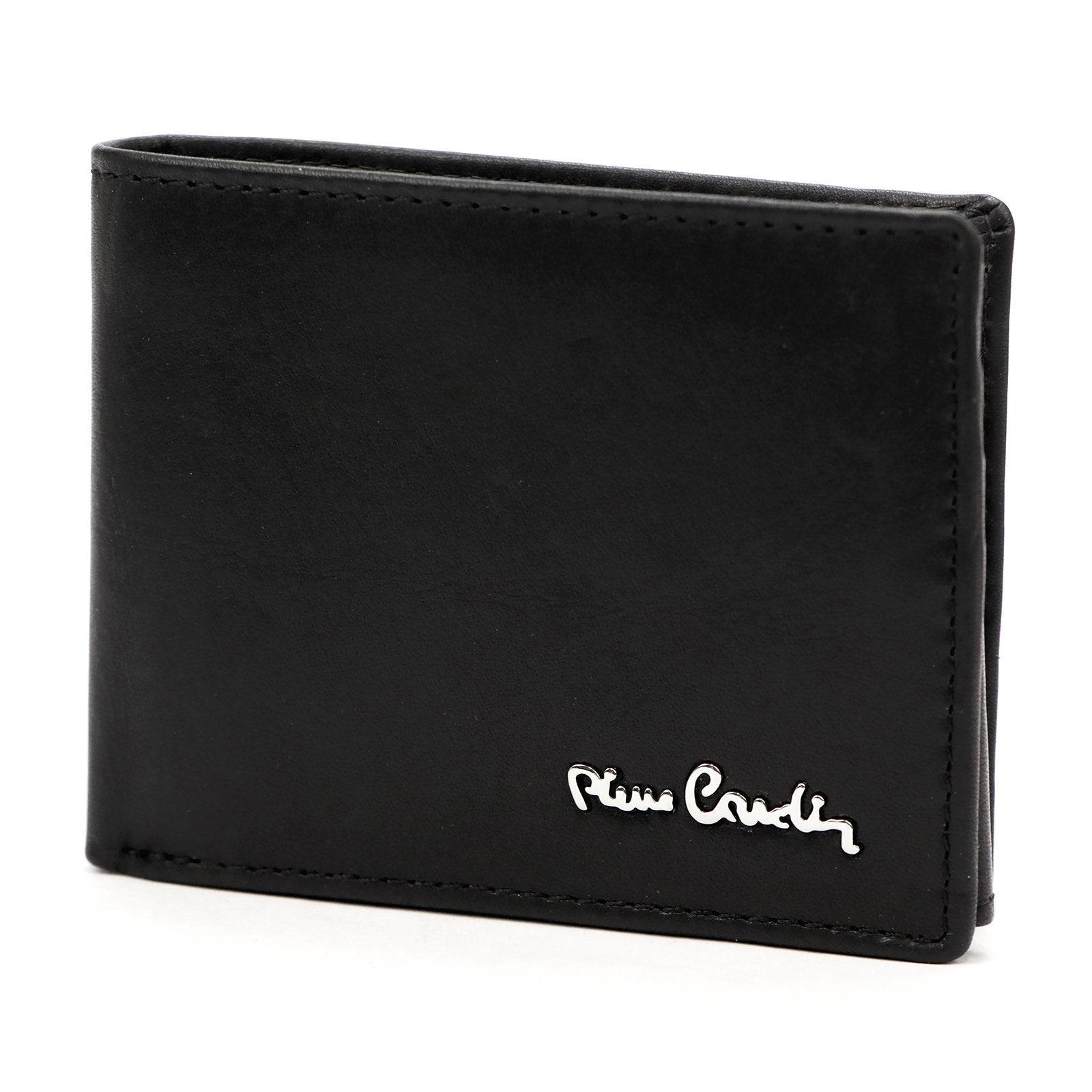 Pierre Cardin YS601 323 juoda odinė piniginė czarny