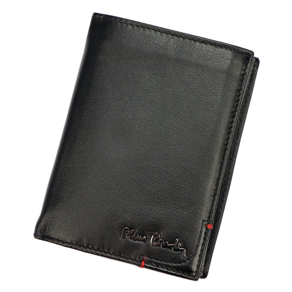 Pierre Cardin TILAK75 330 juoda odinė piniginė czarny