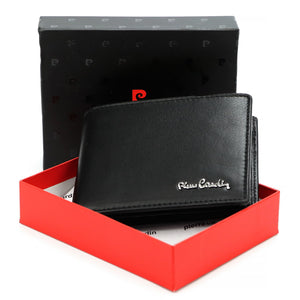 Pierre Cardin YS601 8806 juoda odinė piniginė czarny