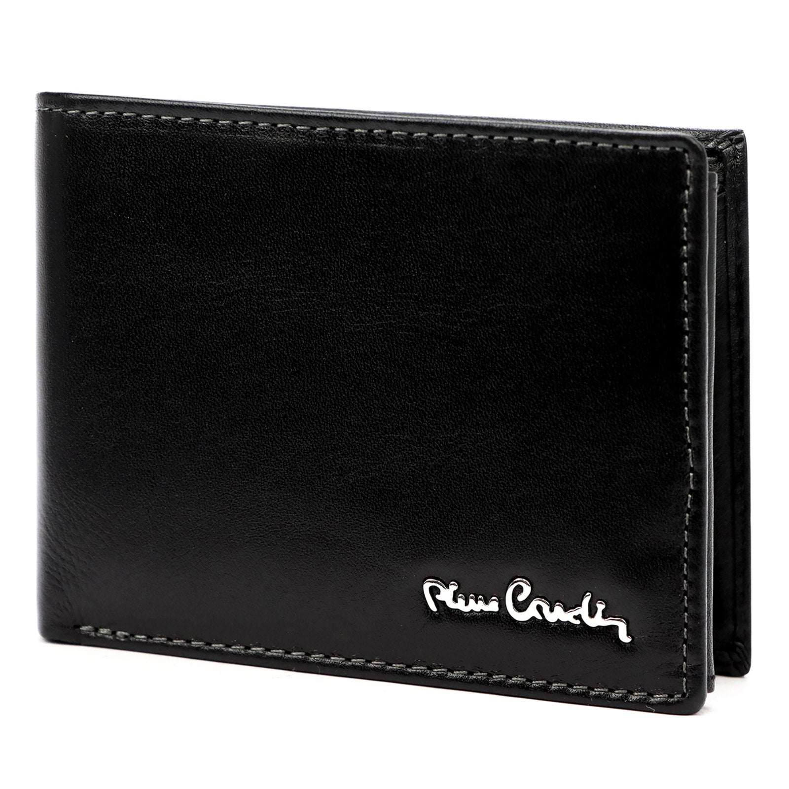 Pierre Cardin YS604 324 juoda odinė piniginė czarny