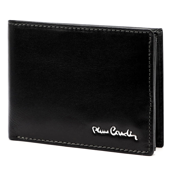 Pierre Cardin YS604 324 juoda odinė piniginė czarny