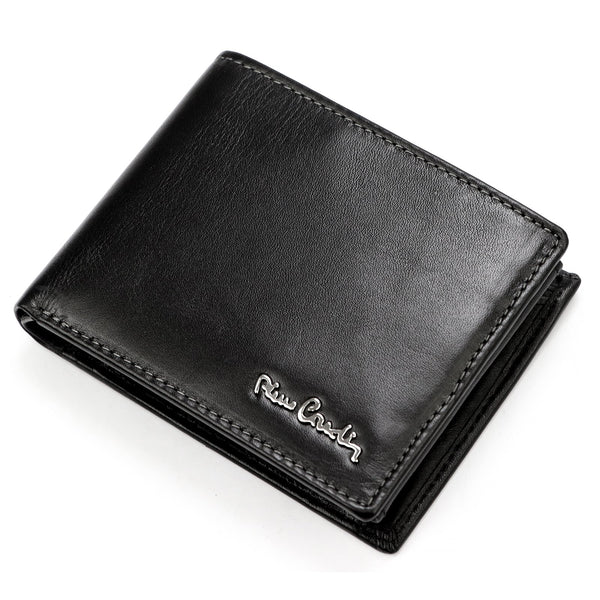 Pierre Cardin YS604 324 juoda odinė piniginė czarny