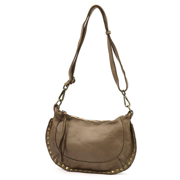 VS 063-598 taupe natūralios odos rankinė taupe