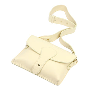 Luka 24-076 D Dollaro Instagramka kreminė odinė rankinė śmietankowy