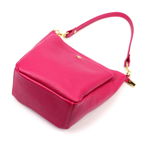 Luka 26-018 DOLLARO fuksijos spalvos odinė rankinė fuksja