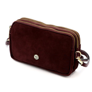 Gregorio 1749 bordo odinė rankinė bordo