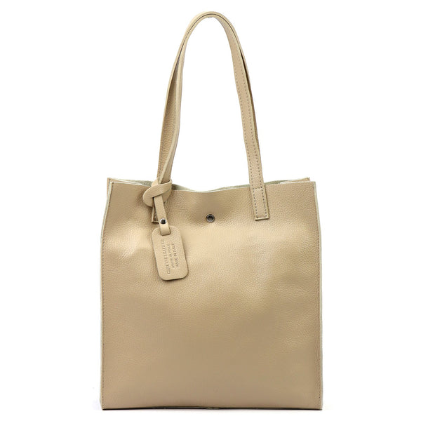 Luka 25-041 DOLLARO taupe natūralios odos rankinė taupe