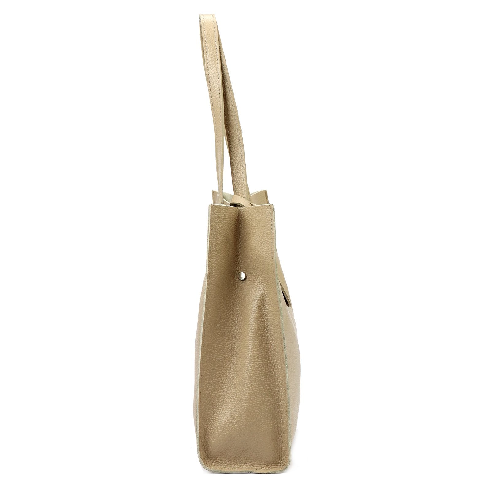 Luka 25-041 DOLLARO taupe natūralios odos rankinė taupe