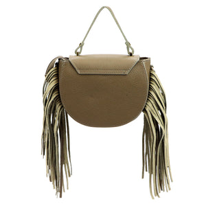 Luka 25-065 DOLLARO natūralios odos rankinė, taupe taupe