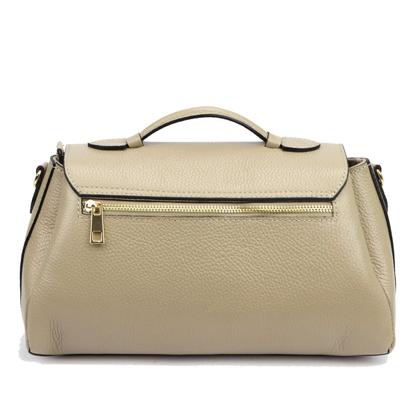 Camilla PREMIUM 10.022 DOLLARO taupe natūralios odos rankinė taupe
