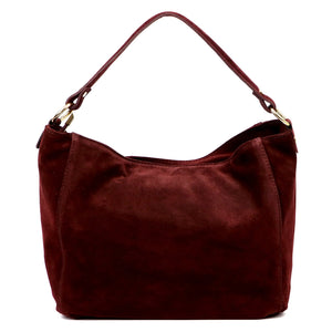 Luka 26-023 bordo odinė rankinė bordo