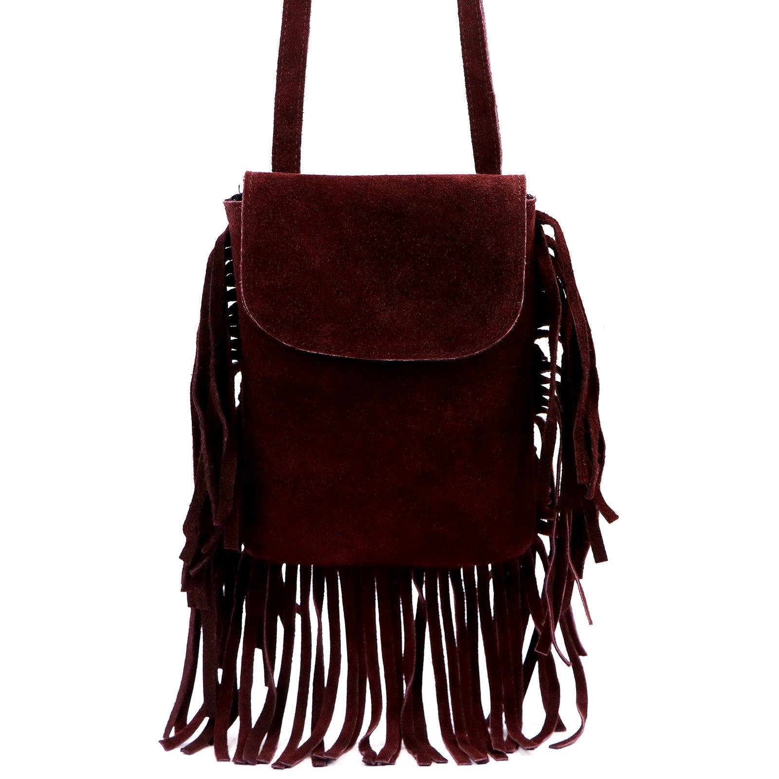 Luka 25-048 bordo natūralios odos rankinė bordo