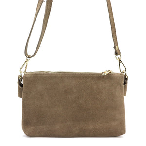 Luka 26-165 taupe natūralios odos rankinė taupe