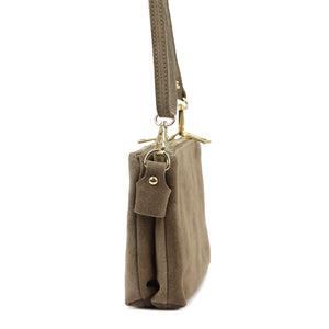 Luka 26-165 taupe natūralios odos rankinė taupe