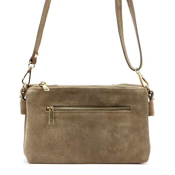 Luka 26-165 taupe natūralios odos rankinė taupe